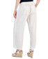 Фото #2 товара Women's Elastic-Waist Ankle Pants