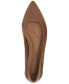 ფოტო #4 პროდუქტის Women's Cazzedy Pointed-Toe Slip-On Flats