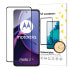 Фото #1 товара Szkło hartowane 9H na cały ekran Motorola Moto G84 z czarną ramką Full Glue