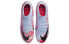 Фото #5 товара Футбольные бутсы Nike Mercurial Superfly 9 Academy FG/MG мужские/женские сине-фиолетовые - перерабатываемые материалы