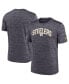 Фото #1 товара Men's Black Pittsburgh Steelers Sideline Velocity Athletic Stack Performance T-shirt