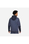 Фото #10 товара Sportwear Tech Fleece erkek sweatshirt Men's Full Zip Hoodie Blue DV0537-437