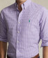 ფოტო #3 პროდუქტის Men's Classic-Fit Gingham Stretch Poplin Shirt