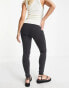 Фото #4 товара ASOS DESIGN Maternity high rise skinny jeans in mid blue with under the bump waistband