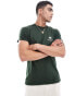 Фото #4 товара ASOS DESIGN t-shirt in green with keys back print