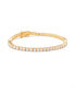 Cubic Zirconia 14K Gold-Plated Vermeil Isabella Tennis Bracelet