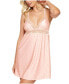 Фото #1 товара Эротическое белье iCollection Ночная сорочка с кружевными оборками, только онлайн
