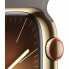 Фото #5 товара Умные часы Apple Series 9 Коричневый Позолоченный 45 mm