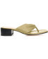 Фото #2 товара Women's Francine Block Heel Thong Sandals