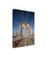 Monte Nagler Brooklyn Bridge New York City New York Color Canvas Art - 20" x 25"