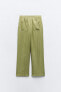 Фото #8 товара Брюки прямого кроя ZARA - Straight flowing trousers