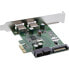 Фото #3 товара InLine 2+2ports USB 3.0 host controller - PCIe - with SATA power and LP bracket
