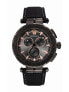 Фото #1 товара Versace Herren Armbanduhr Greca Chrono 45 mm Datum, Chronograph, Tachymeter Armband Leder VEPM00320