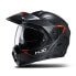 Klapphelm Adventure HJC C80 Bult MC7SF Schwarz-Orange