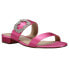 Фото #2 товара Nina Shavone Metallic Slide Womens Pink Dress Sandals SHAVONE-663
