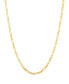 Фото #1 товара Italian Gold polished 20" Figaro Chain (1.85mm) in 10K Yellow Gold