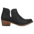 Фото #1 товара Roper Ava Embroidered Snip Toe Cowboy Booties Womens Black Casual Boots 09-021-1