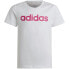 Фото #2 товара adidas Essentials Linear Logo Cotton Slim Fit Tee Jr IC3150