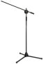 IMG Stage Line MS40SW - Boom microphone stand - Tripod base - Black - 3/8" - 95 cm - 2.1 m