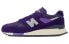 Фото #1 товара New Balance NB 998 "Plum Purple" 减震耐磨 低帮 跑步鞋 男女同款 紫 / Кроссовки New Balance NB U998TE