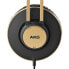 Фото #7 товара AKG Acoustics AKG K92, Kabelgebunden, 16 - 22000 Hz, Musik, 200 g, Kopfhörer, Schwarz, Gold