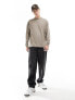 Jack & Jones oversized high neck sweat in beige