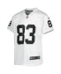 Big Boys and Girls Darren Waller White Las Vegas Raiders Game Jersey