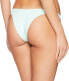 Фото #2 товара Vitamin A 171345 Womens High-Leg Bikini Bottom Swimwear Glacier Size X-Small