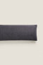 Фото #1 товара Washed linen cushion cover