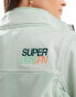 Фото #3 товара Superdry Hybrid trekker jacket in sea green