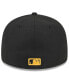 ფოტო #2 პროდუქტის Men's Black Seattle Mariners 2024 Armed Forces Day Low Profile 59FIFTY Fitted Hat