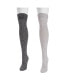 ფოტო #2 პროდუქტის Women's 2 Pair Pack Marl Over the Knee Socks, One Size