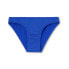 Фото #4 товара Junior' Metallic Hipter Bikini Bottom - Xhilaration™ Blue Size XS