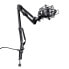 Trust GXT 253 Emita - Broadcast microphone stand - Desk mount base - Black - 5/8" - 114 mm - 39 mm