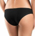 HANRO 301938 Women's Invisible Cotton Brazilian Pant, Black, Medium