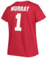 Women's Plus Size Kyler Murray Cardinal Arizona Cardinals Name Number V-Neck T-shirt