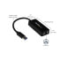 Фото #5 товара StarTech.com USB 3.0 to Gigabit Ethernet Adapter NIC w/ USB Port - Black - Wired - USB - Ethernet - 5000 Mbit/s - Black