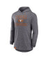 ფოტო #3 პროდუქტის Men's Heather Gray Texas Longhorns Blitz Hoodie Long Sleeve T-Shirt