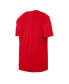 Men's Red Kansas City Chiefs Team Logo T-shirt