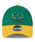 Фото #3 товара Men's Kelly Green Oakland Athletics 2024 Batting Practice 9FORTY Adjustable Hat