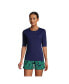 ფოტო #4 პროდუქტის Women's Long Crew Neck Rash Guard UPF 50 Swim Tee