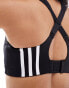 adidas Performance TLDR high support bra in black