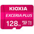 Фото #2 товара Карта памяти микро-SD с адаптером Kioxia Exceria Plus Розовый Класс 10 UHS-I U3