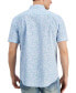 Фото #2 товара Men's Vine Patterned Short-Sleeve Shirt, Created for Macy's