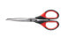 Bessey D821-160 - Adult - Straight cut - Single - Black,Red - Stainless steel - Ambidextrous