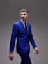 Фото #5 товара Пиджак Topman Blue Slim Fit 2 Button Coat