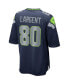 Фото #3 товара Men's Steve Largent College Navy Seattle Seahawks Game Retired Player Jersey