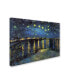 Фото #2 товара Vincent Van Gogh 'The Starry Night II' Canvas Art - 24" x 18"