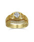 Фото #1 товара Кольцо Bling Jewelry Deco Style Solitaire 1CT