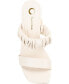 ფოტო #4 პროდუქტის Women's Fayth Ruched Block Heel Sandals